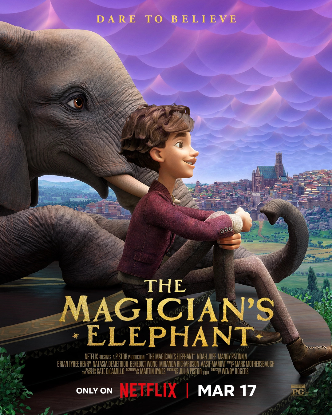 پوستر The Magicians Elephant فیل جادوگر
